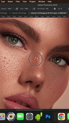 How to Add Realistic Freckles in Photoshop | High-End Beauty Retouching Tutorial