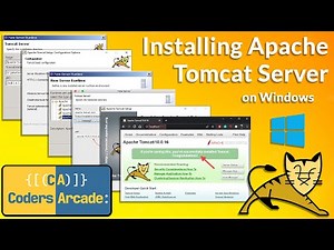 Apache Tomcat Installation - Tomcat 10 Server on Windows 10/11 ( Coders Arcade )