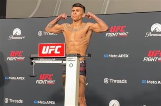 UFC Fight Night 266 Weigh-In Results And Video