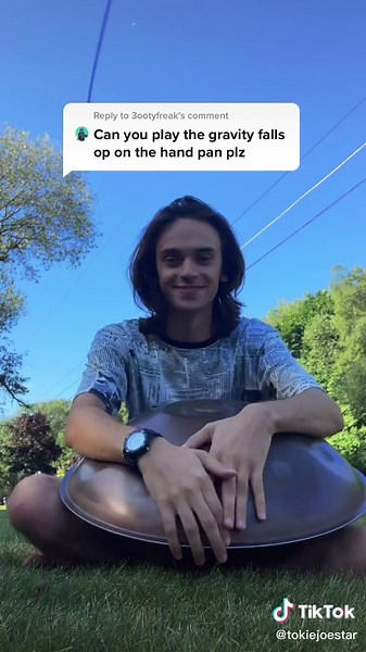 Reply to @3ootyfreak gravity falls intro on the Handpan #gravityfalls #themesong #handpancover #disney #tokiejoestar #grunklestan