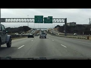Interstate 35 - Texas (Exits 230 to 223) southbound