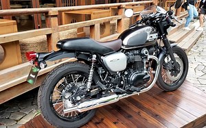 Kawasaki W800 川崎 W800 国内试驾首发 包括street 和 cafe两个版本