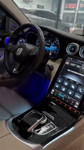 Android Screen Car Stereo Radio GPS Navigation Head Unit Infotainment Mercedes-Benz GLC C Class