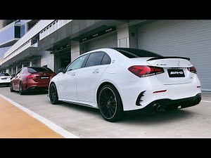 AMG A35L声浪给力 赛道驾驶感受如何？