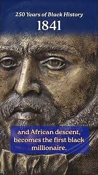 #250YearsOfBlackHistory: 1841- First Black Millionaire, Textbooks & "12 Years a Slave"