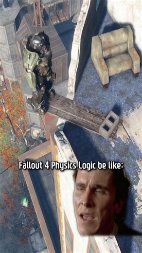 Captain Baguette on Instagram: "Fallout 4 Physics Logic be like . . . . . #fallout #fallout3 #falloutnewvegas #fallout4 #fallout76"