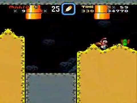 Super Mario World Secret: Green Switch Palace