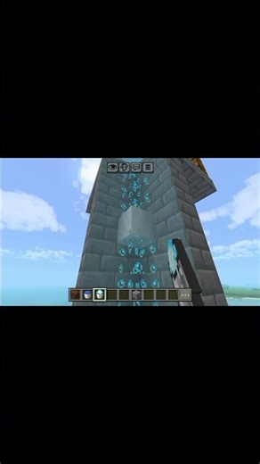FAST vertical water alebetar#minecraft #stodio #shorts