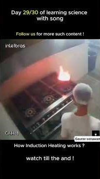 how induction heating work? #scienceonbeats #educational #viral #trending #newsong