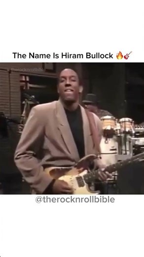 Any one Remember Hiram Bullock?