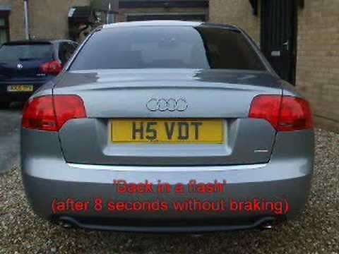Audi A4 Flashing Brake Light