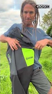 Unboxing the new Clogger Zero Ultra chainsaw pants with Andy! 🚀 From larger pockets to added