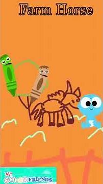 My Color Friends - Horse