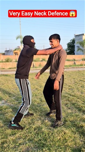 Very Easy Neck Defence 😱🥋 #selfdefence #judo #selfdefense #martialarts #safety