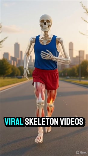 How I create my Viral Skeleton videos!
