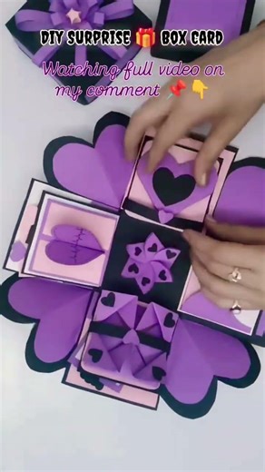 DIY Surprise Explosion Box Card 🎁 Birthday Gift Idea for Best Friend