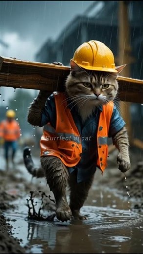 AI Cat | The Cutest Virtual Cat Ever 😻 | Funny & Realistic Animation#shorts