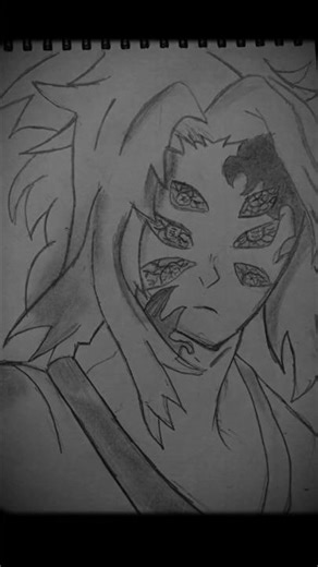 Kokushibu drawing ❤️‍🔥#drawingtutorial #animedrawing #likeandsubscribe