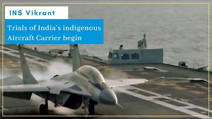 Basin trials of INS Vikrant, India’s maiden indigenously built aircraft carrier have begun. It's propellers will be turned on for the first time. Also, several other systems and controls will be operationalized. In about a month's time from it, INS Vikrant will enter sea trials. Vikrant is expected to carry 26 MiG-29K fighter jets along with 10 helicopters. Once it enters service, the Indian Navy for the first time will be able to operate two aircraft carriers. Vikrant is estimated to enter into