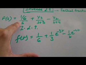 Partial fractions from scratch.