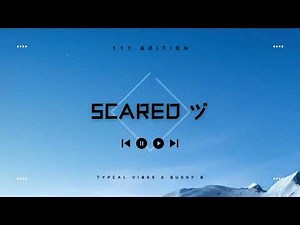 Bushy B - Scared (Visualizer/Lyrics) Sped Up | Me & You TikTok Song | Typical Vibes