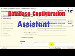 Database Configuration Assistant | DBCA Oracle 12c | DBCA Command Line | DBCA-Silent 12c |Oracle 12c