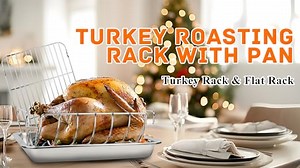 Watch Turkey Roasting Rack Tool Set on Amazon Live