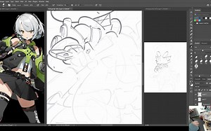 1458 - 安比･德玛拉 / 绝区零 / 线条 2-5