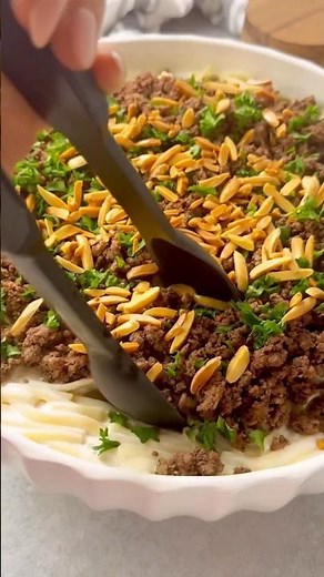 The Coziest Pasta Recipe Ever 🔥 Easy Yogurt Spaghetti #easyrecipe #middleeastern #food
