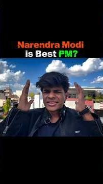 Narendra Modi is Best Prime Minister in the World