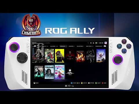ChimeraOS vs Windows 11 | Rog Ally Ryzen Z1 Extreme