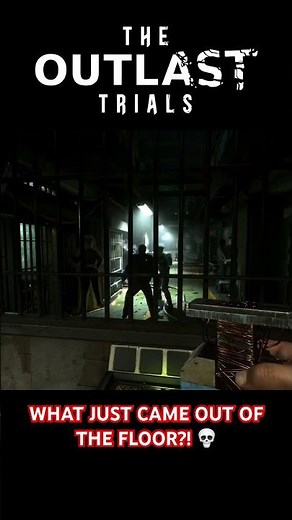 Something Came Out of The FLOOR💀 Outlast Trials PS5 #OutlastTrials #HorrorGaming #PS5