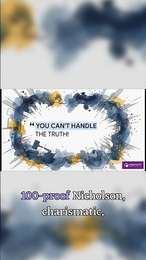 Unforgettable Power: Nicholson's Iconic Monologue!