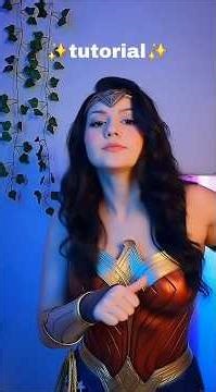 Tutorial Trend Super Herói 🦸🏻‍♀️