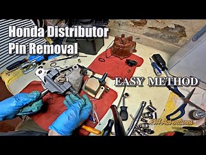 Honda Distributor Pin Removal - Easy Method