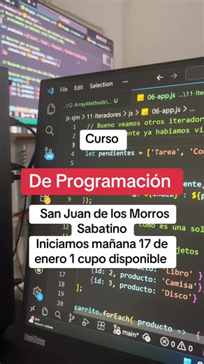 Curso de Programación en San Juan de los Morros. #sanjuandelosmorros #guarico
