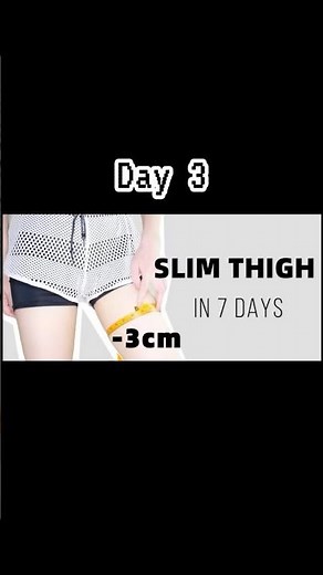 Day 3/7 Slim Thigh Workout by April Han #legexercises #slimthighs #thighfatloss #aprilwon #shorts