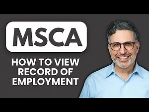 How To View Record Of Employment ROE In MSCA 📄 Find And Access Your ROE Fast Inside Your Account