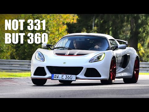 Driving Lotus Exige 360 Cup on the Nürburgring