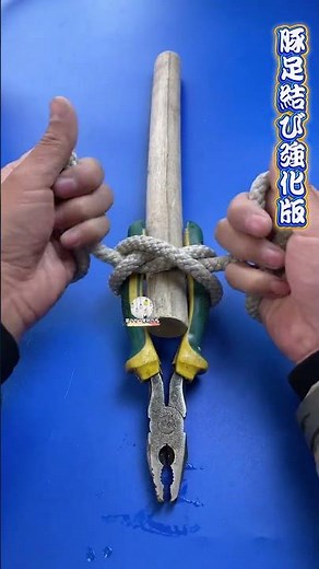 【豚足結び強化版】固定力抜群で緩まない、日常生活大活躍～ #結び方テク #実用知識