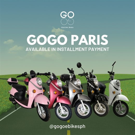 Embrace the thrill of the city with our cutting-edge electric rides! Discover GOGO Paris like never before as you effortlessly weave through the bustling streets, immerse in the rich history, and capture unforgettable moments. Join the electric revolution and experience the joy of riding with GOGO PARIS. ⚡️ Visit our social media pages for more information. Facebook: GOGO Ebike PH Instagram: @gogoebikesph | GOGO Ebike PH