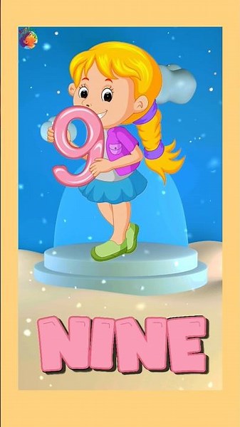 spelling of 9 || spell the number 9 #kidslearning #staylittlechannel #spelling