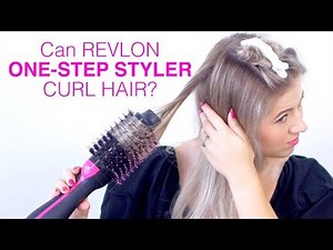 Can REVLON ONE STEP HAIR DRYER curl hair?!