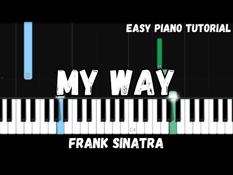 Frank Sinatra - My Way (Easy Piano Tutorial)