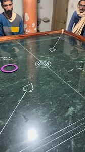 Watch this impossible carrom trick shot where the player spins the striker 3 full rounds around the board without touching any coin 😱 This unbelievable carrom challenge is going viral among UK & USA carrom fans and trick shot lovers! 🎯 Perfect for: • Carrom trick shots • Impossible shots • Satisfying skill videos • Board game challenges 👉 Don’t forget to LIKE, SHARE & SUBSCRIBE for more crazy carrom tricks! #Carrom #TrickShot #ImpossibleShot #ViralShorts | Pasha Carrom Club