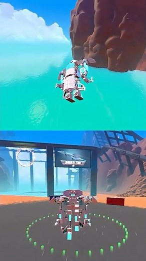 I Built a Transformer Plane That Walks and Flies in Trailmakers!