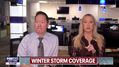 How much snow fell on Sunday? Totals so far for NYC area