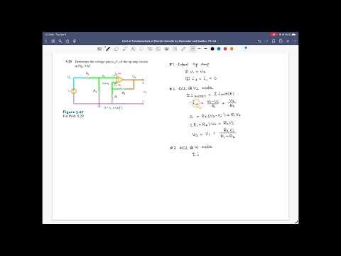Problem 5.29 (1), Fundamentals of Electric Circuits, 7th ed, by Charles Alexander, Matthew Sadiku