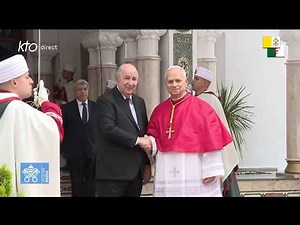 Visite de courtoisie du pape #LéonXIV au président de la République d'Algérie #PapeenAlgérie