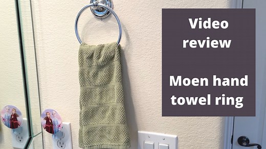 Watch How to install / mount a Moen ring hand towel holder - Easy! on Amazon Live